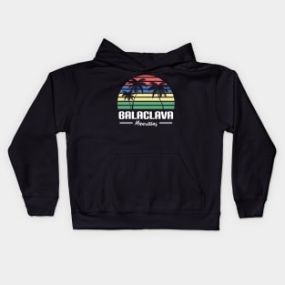 Balaclava Mauritius Flag Summer Kids Hoodie